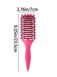 Cepillo definidor de rizos diseñado por Candybrush, nuevo cepillo para rizos 2025 para el peinado del cabello rizado, peine para dar forma y definir los rizos para mujeres y hombres con menos tirones y separación de rizos