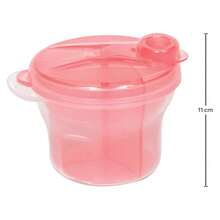 Kit 2 Mamadeiras Buba Easy Flow Anticólica 270ml 330ml, Copo de Treinamento com Alça 160ml e Porta Leite em Pó 300ml - Pink - Visão 11