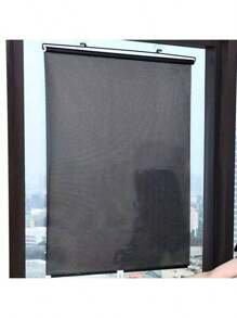 Ensemble de rideaux occultants à installation facile - Convient pour les portes, les fenêtres et les vitres de voiture | Protection contre la chaleur et les UV | Style de décoration d'intérieur classique (avec ventouses)