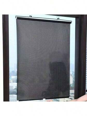 Set di tende oscuranti facili da installare - adatte per porte, finestre e finestrini dell'auto | Protezione dal calore e dai raggi UV | Stile di arredamento classico per la casa (con ventose)