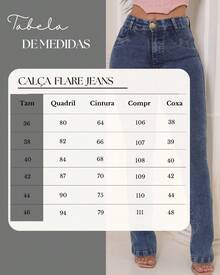 Women's Flare Jeans High Waist Premium With Lycra Bell Bottom Butt Lifting Comfortable - Đá cẩm thạch trung bình - Xem 8