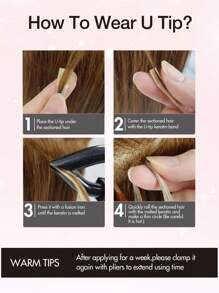 50 Strands U-Tip Hair Extensions 100% Real Human Hair Remy Quality Keratin Hot Fusion Straight Natural Soft Black Brown Blonde Highlights 12/16/20 Inch 30g Per Pack For Women All Ethnicities, Versatile Hair Styling | Natural Appearance | Highlighted Hair Strands, Hair Accessories