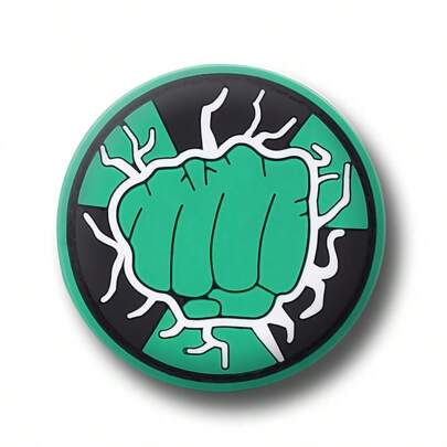 1pc 4.4cm/1.73inch Pattern Safety Pin Badge, Brooch Badge, Suitable For Wearing On Clothes, Bags, Backpacks, Fun Gift For Family And Friends