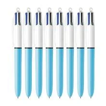 8 paquetes de bolígrafos de punta fina retráctiles de 1.0 mm de colores múltiples, 4 en 1 bolígrafos de colores, plumas bonitas de enfermera, 4 colores en uno para la escuela, toma de notas de estudiante de enfermería, escritura, suministros de oficina de regreso a la escuela