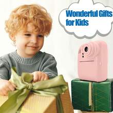 儿童即时打印相机 - 即时打印照片 - 适合4-10岁男孩女孩的圣诞节生日礼物 - 便携式玩具 - 粉色。圣诞节、感恩节。 - 彩色 - 查看 8