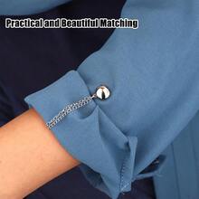 Estilo6 pines magnéticos para ropa, clips magnéticos de metal con cadena multiuso, pin magnético fuerte, clips de botón magnético para fijar el dobladillo de la ropa de hijab, pantalones largos, piernas,Versión mejorada - Estilo redondo - Ver 5