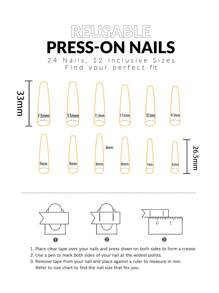 24 件长棺材指甲贴，豹纹法式 3D 花卉水滴美甲套装，含 1 个指甲锉和 1 瓶果冻胶，适合女性日常和派对场合、婚礼