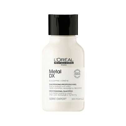  L'Oreal Professional Expert Series Metal Detox Shampoo, 100ml / Prevents Hair Breakage And Fading / Strengthens Hair. Strengthens Hair, More Damage-Resistant. Hair Is More Smooth And Nourished For Up To 72 Hours. This Metal Detox Shampoo Gently Removes Metal Particles From Hair, Preventing Hair Breakage And Fading. [Random Packaging (2 Styles)]