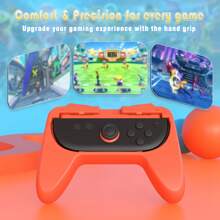 karbeen 2 Stücke JoyCon2 Controller Halter Hülle für NS2 Switch2 JoyCon-2 Gamepad Griff Halterung, NS2 Spielekonsole Zubehör