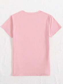Women T-Shirts - Pink - View 2