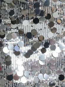 Women's Sequin Mini Skirts Fashion High Waist Slim Fit Skirts Short Skirts Clubwear For Party Holiday - Bạc - Xem 4