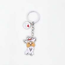 1pc Metal Pet Rottweiler Bulldog Dog Keychains Man Car Key Ring Tag Key Men Best Friend S Car Accessories Bag Charm Backpack For School Cute Goth Y2k Halloween Accessories Teachers Day Christmas Gift Ideas Bag Accessories Lanyards With Id Holder Car Accessories Bag Charms - Multicolor - View 17