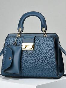 Women Shoulder Bags - 藍色 - 查看 5