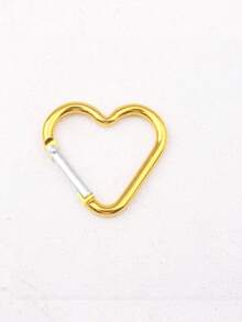 心形弹簧钩铝合金登山扣男女通用适用于户外登山背包及日常佩戴小礼物 - 彩色 - 查看 24