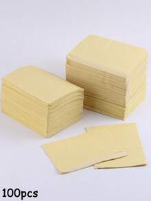 Disposable Pink Nail Art Table Mat 3 Lays Waterproof Clean Paper Foldable Multifunction Beauty Tattoo Dental Drapes Waterproof Tablecloth Cleaning Manicure Napkins Manicure Supplies