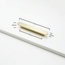 Tiradores de gabinete de aleación de zinc moderna, manijas de puerta de muebles con forma de T de estilo, tiradores sólidos de metal para cajones, herrajes para armarios