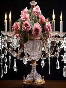 18 pièces Ornements de Noël en cristal pour décorer l'arbre - Ornements en acrylique en forme de flocon de neige et glaçon avec pendentifs à suspendre pour un décor de merveille d'hiver, cristaux pour lustre (clair, bleu, rose, multicolore)