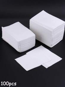 Disposable Pink Nail Art Table Mat 3 Lays Waterproof Clean Paper Foldable Multifunction Beauty Tattoo Dental Drapes Waterproof Tablecloth Cleaning Manicure Napkins Manicure Supplies