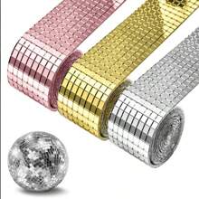 1600PCS- Real Glass Mirror Mosaic Tiles, Self-Adhesive Mirror Stickers, Mini Square Mirrors For Crafts, Home Decor, Disco Party Decorations, DIY Disco Balls, Vases, Cups, Picture Frames (5 X 5 Mm And 10x10 Mm)