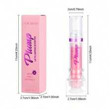 Makeup Lip Plumper (Contains Capsicum Annuum Extract, Feel Like Lip Burning), Lip Plumping Booster Gloss, Glass Mirror Lip Oil For Girls Women, Plumping Lip Gloss, Plumping Lip Oil, Lipstick Gift - 01 - View 8