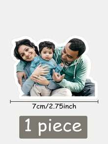 100/80/40/20/10/1pc Customized Alien Photo Stickers, Custom Photo Stickers, Personalized Stickers, Custom Stickers, Water Bottle Stickers, Laptop Stickers, Car Stickers, Your Own Photos, Family Photos, Couple Photos, Girlfriend/Boyfriend Photos, Back To School Season Label Stickers, Custom Photo Stickers, Gift Souvenirs, Holiday Birthday Gifts, Wedding Invitation Stickers,Warm Ambience, Autumn Home Refresh, Xmas Decoration,Home Harmony,Office Decor