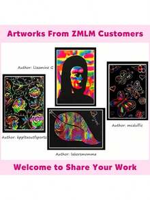 刮纸工艺品礼物：2 包散装彩虹魔法纸、生日/复活节/圣诞节礼物、艺术和工艺品项目套件