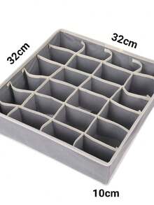 24-Compartment Foldable Underwear Organizer - Multicolor - View 8