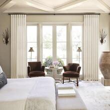 Cortinas Para Sala Modernas 2025 Elegantes TransparentesSand Beige Beachy Linen Coastal Farmhouse Floor Length Curtains For Living Room 96 Inches Long 2 Panel Set SK LZ - 沙 - 查看 6