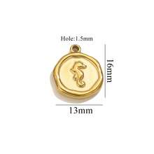 5 Stücke Edelstahl Mode einfache Stern Mond Herz geformter Bienen Anhänger DIY Halskette Armband Schmuckherstellung Zubehör