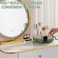 Cosmetic Storage Box & Rack - グリーン - View 6