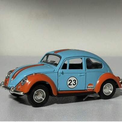 Miniatura Carrinho Fusca Herbie 53/ Boutique 23 Carrinho Metal E Plástico Fricção Abre As Portas
