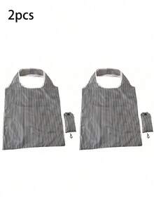 1 chiếc túi mua sắm/túi đi biển cỡ lớn chống thấm nước, có thể tái sử dụng - Túi đựng đồ tạp hóa gấp gọn, bền và có thể giặt máy. - Nhiều màu - Xem 24