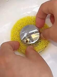 48 件/套厨房和浴室水槽毛发收集海绵 - 防堵塞配件，适用于浴室水槽、浴缸和淋浴 - 彩色 - 查看 5