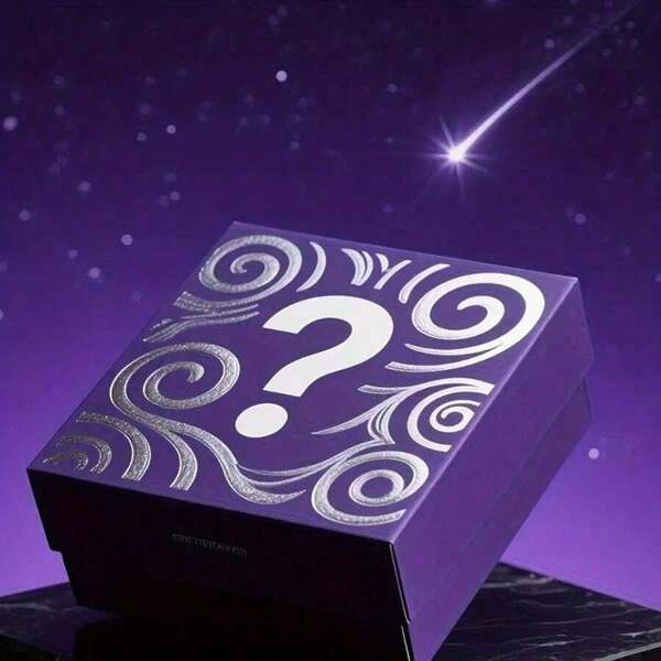 Jewelry Mystery Blind Box, Surprise Gift. High Quality Women's Jewelry Blind Box, Including Necklace, Anklet, Earrings, Rings, Etc., Suitable As A Gift For Family, Lovers, Friends, And A Must-Have Gift For Valentine's Day!
