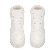 IMPULS Tenis Dama Ovx Botin Mujer Casual Calle Colegio Oficina Fiesta Casa Exterior - Blanco - Ver 6