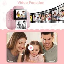 Printable Camera Contains, Take Pictures And Print Pictures, Suitable For Travel, Camping And Outings, Christmas, Halloween, Birthday Gifts For Boys And Girls. Back To School.