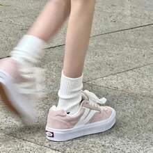 Women Skateboarding Shoes - 玫紅色 - 查看 1
