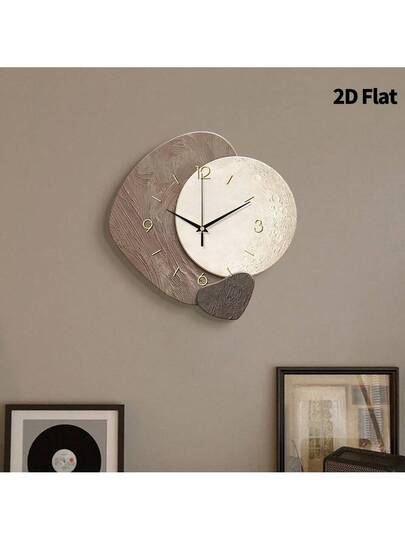 1pc Nordic Creative Simplicity Wand Clock, Super Silent Quartz Movement, No Ticking, ating Clocks In Living Rooms,Bedroom Room, Offices, Restaurant, Cafes, Perfect ative Friends Family Home Room view 11