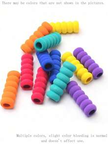 Pencil Holders Writing Aid Pencil Holder For Kids Students,The Pencil Grip The Classics Soft Foam Pencil Grips,Ergonomic Writing Aid For Lefties And Righties,1.6 Inch Long,Assorted Colors,Christmas Gift Ideas,Holiday Gift,Pencil Grip,Pencil,Pencils,Pen Grip,Boys Pencil Case,Kids Pencil Case,Coloring Pencils,Gadgets For Boys,Pencil Organizer,Back To School - Random Colors - View 9