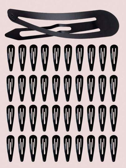 Set semplice di fermagli per capelli in metallo, adatto per uso quotidiano, accessori per festival e tempo libero, accessori per capelli, accessori per capelli da donna, accessori, accessori da donna, accessorio per capelli, accessori per capelli da donna, accessori per capelli, strumenti per capelli, accessori di bellezza, accessori per capelli ricci