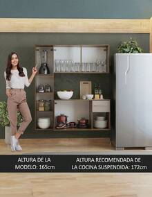 MADESA Baker's Racks - Brown and Cream - View 4