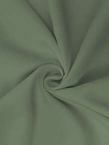 女士新款无袖系带优雅沙滩露肩宽松长裙，波西米亚性感露背休闲A字连衣裙，春夏秋季 - 綠色 - 查看 8