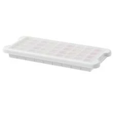 Ice Cube Mold, Silicone Ice Making Box, Frozen Ice Storage Box, Household Covered Ice Making Granule Artifact