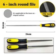 Wysokiej twardości stal wysokowęglowa, płaski, trójkątny, półokrągły, kwadratowy, uniwersalny pilnik maszynowy o średnich zębach i drobnym ziarnie, odpowiedni do obróbki metali, drewna, piłowania i szlifowania tworzyw sztucznych