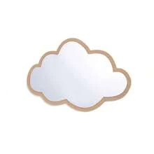 1 Pc Whimsical Cloud-Shaped Acrylic Mirror-Cartoon Style Decorative Wall Hanging, Bedroom Dressing ,Room Cloakroom ,Living Room ,BathroomKindergarten And Nursery-Dense Plate Frame, Easy To Install And Fun In Design ﻿ - Silver - View 7