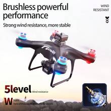 E55, Brushless, Drone, KY102, Equipped With Screen Remote Control, High-Definition Aerial Photography, Intelligent Obstacle Avoidance, Optical Flow Hovering, Quadcopter, Remote-Controlled Aircraft - Multicolor - View 5