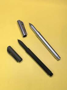1 Reusable Pen With Expandable Memo Pad, Made Of Plastic Material, A Multifunctional Writing Tool For Exams And Notes Taking