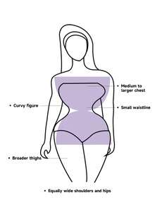 Hourglow 大码纯色褶皱泡泡裙，休闲度假 - 紅色 - 查看 3