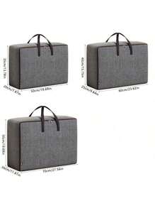 1 件大容量被子/羽绒被收纳袋，适用于搬家、行李、卧室整理