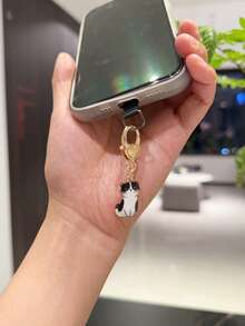 1pc Cat Keychain Pet Key Ring Animal Key Chains Souvenir Gifts For Women Men Cay Keys DIY Handmade Jewelry